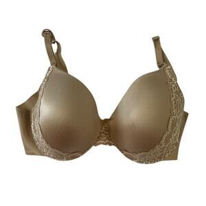 Soma women's vanishing back full coverage with lace trim bra